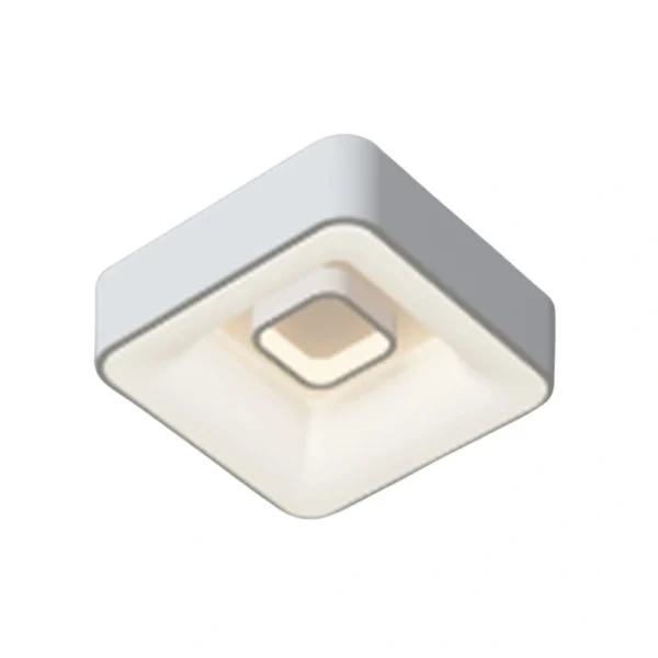 Ceiling lamp silver white QL10674