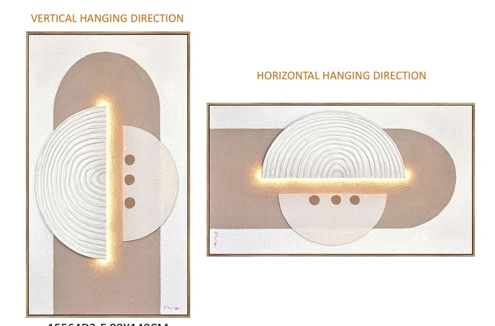 Wall decoration 15564 with led - Sefa Meubelen