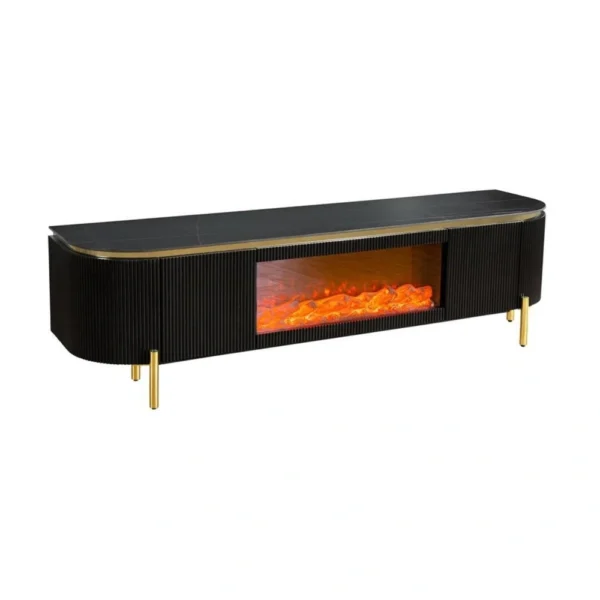 Aqua black gold tv kast incl haard