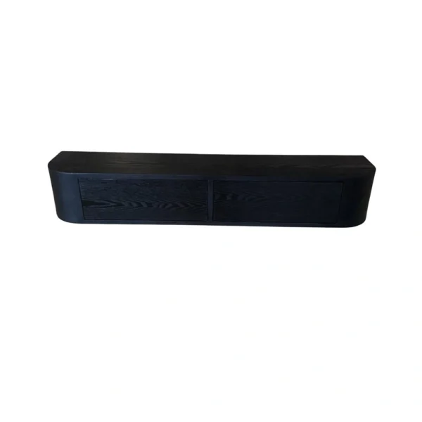 Tv kast curve black
